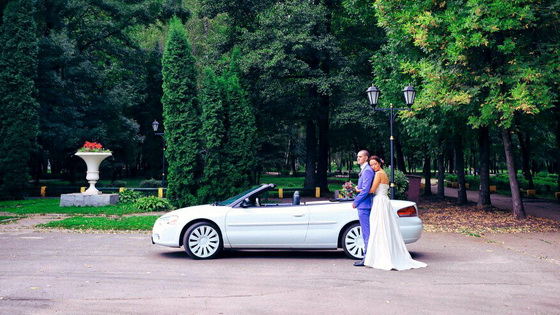 свадьба на кабриолете в Ростове