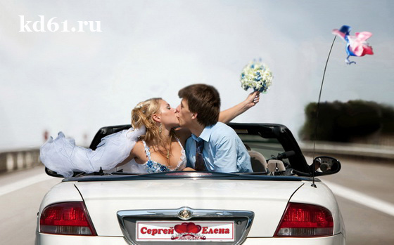 Свадебная фотосъёмка на кабриолете прокат кабриорлетов на свадьбу в Ростове машина-для-девичника